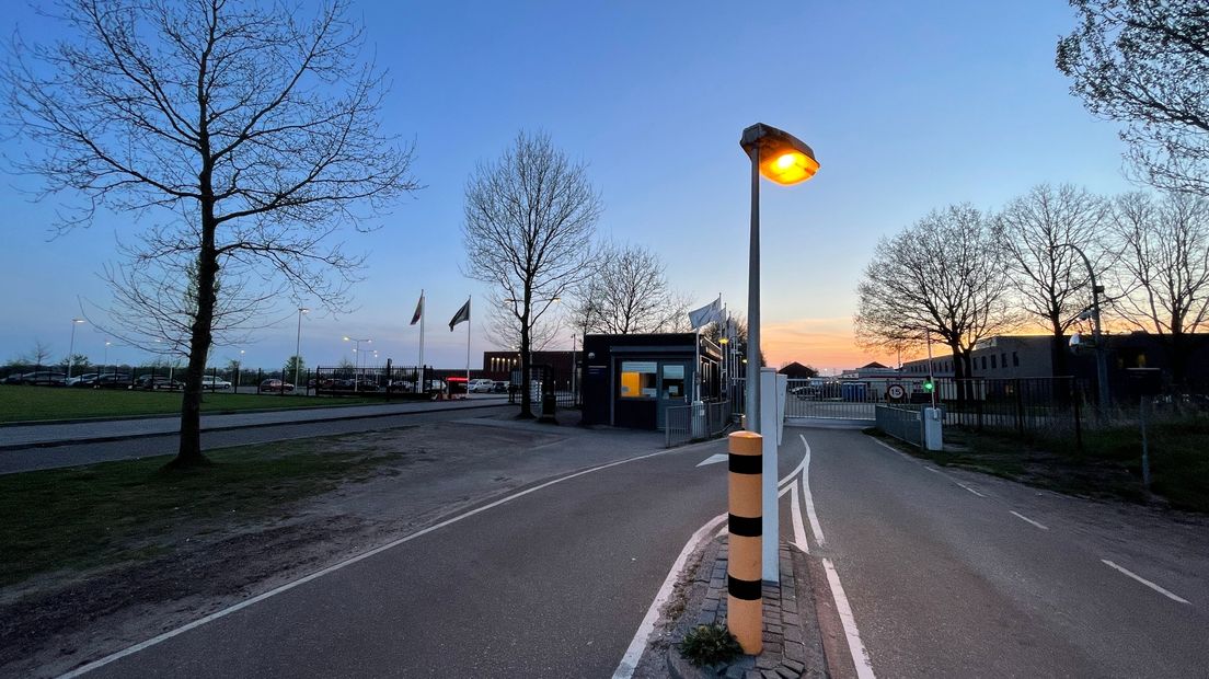 De poorten bij het landelijke aanmeldcentrum in Ter Apel