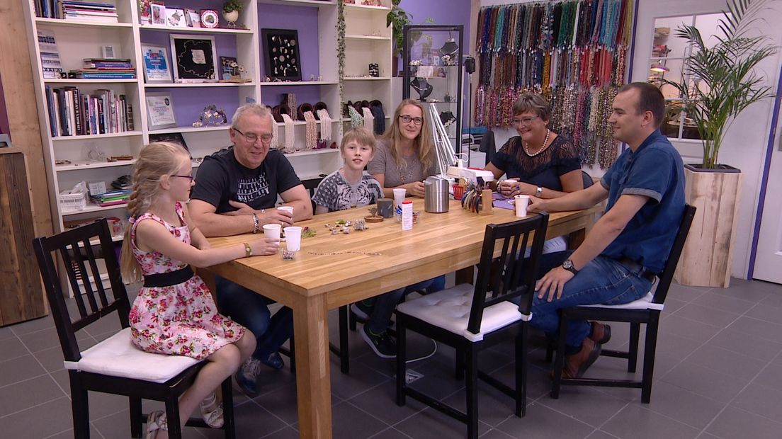 Bij de familie Van Belzen zit iedereen in het goud