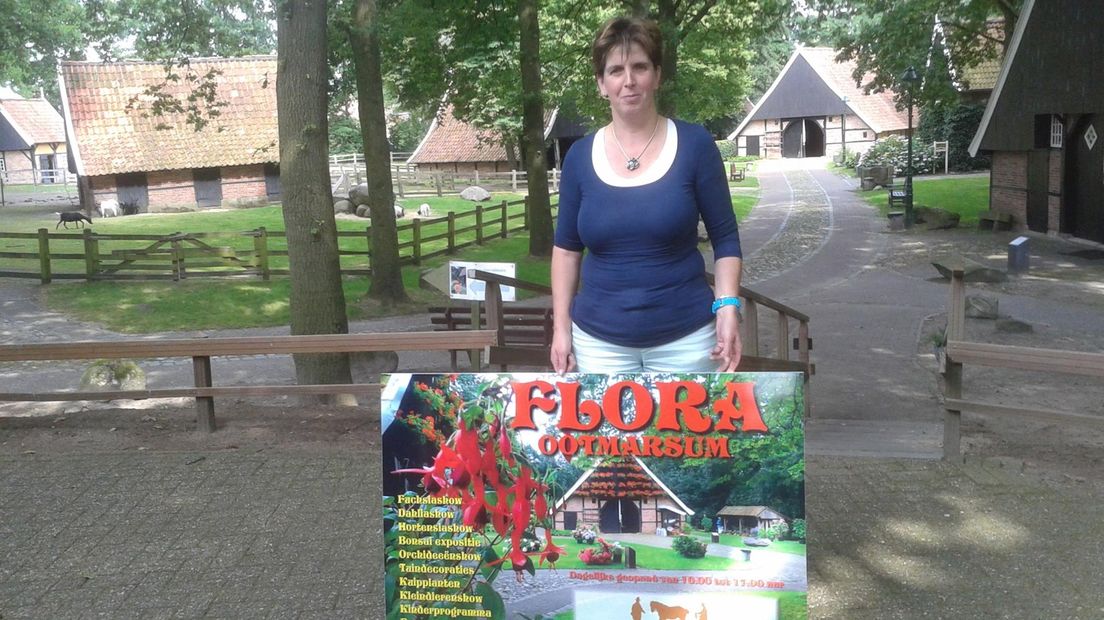 Secretaris Ellen Venhuis van Flora Ootmarsum