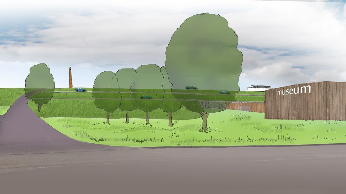 Een impressie van het nieuwe museum