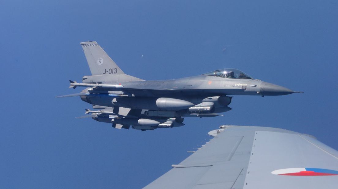 Nederlandse F16's (foto ANP)