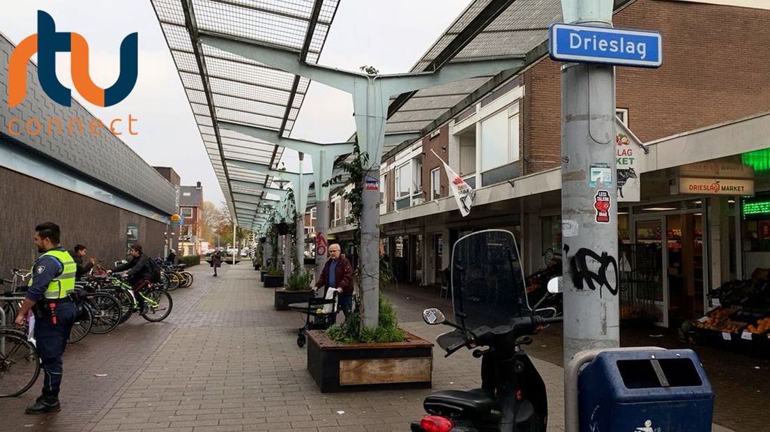 Het winkelcentrum voelt onvelig en verouderd aan volgens de ondernemers.