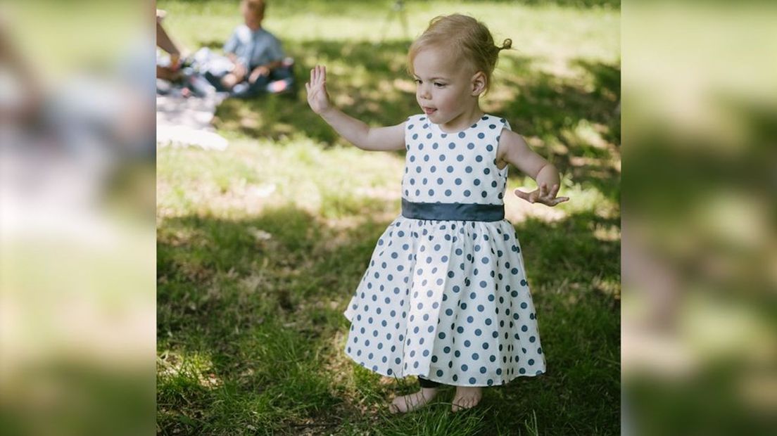 Myla is inmiddels een gezonde peuter.