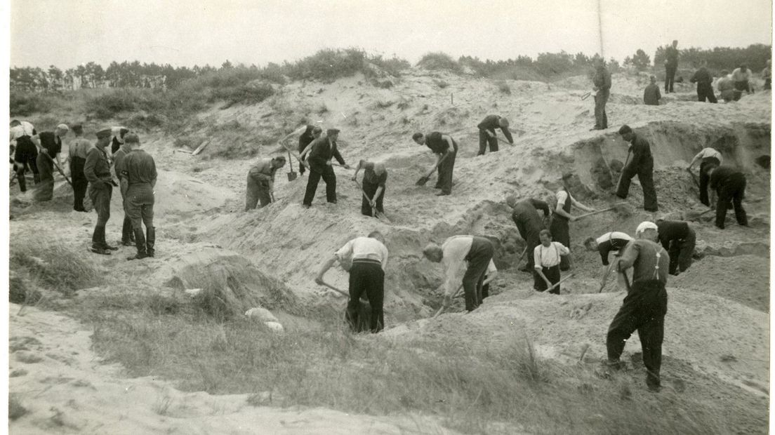 Na de bevrijding werden de meeste slachtoffers opgegraven