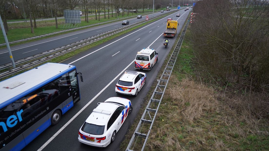 Het ongeluk op de A7