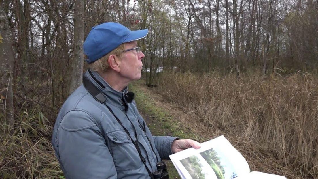 Egbert Boekema schreef een boek over het Frieseveen (Rechten: RTV Drenthe)