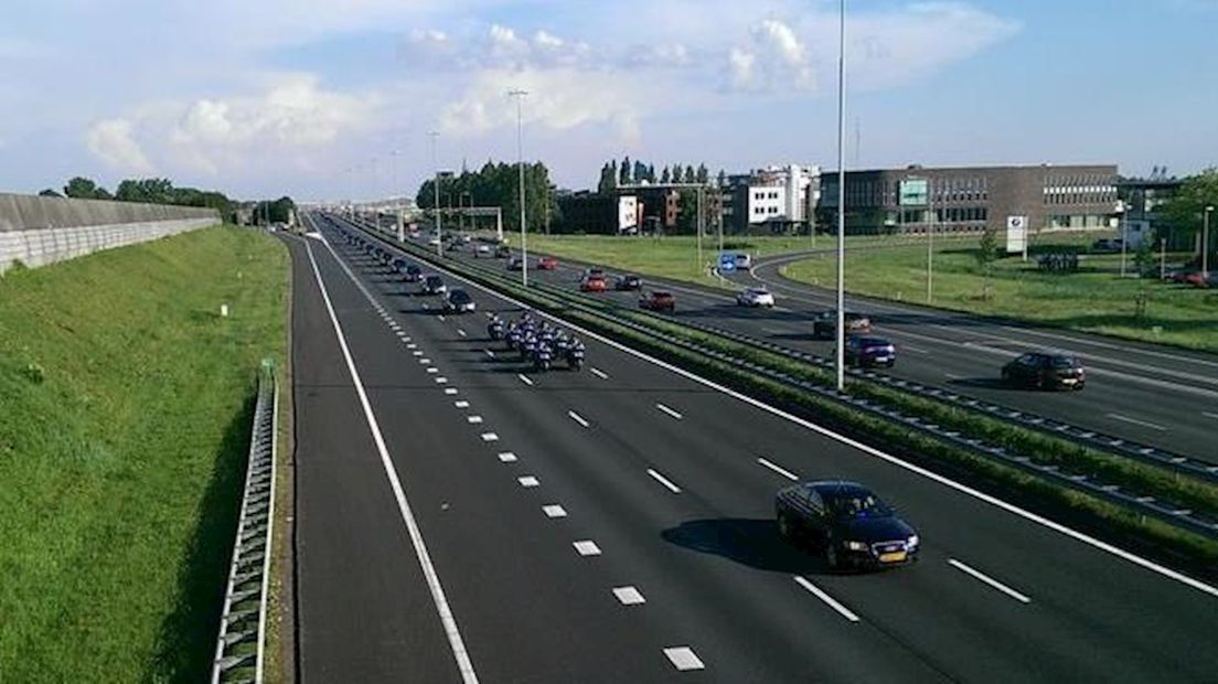 Colonne over de A2