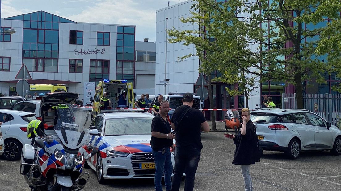 Bij de steekpartij in Katwijk kwamen veel hulpdiensten ter plaatse