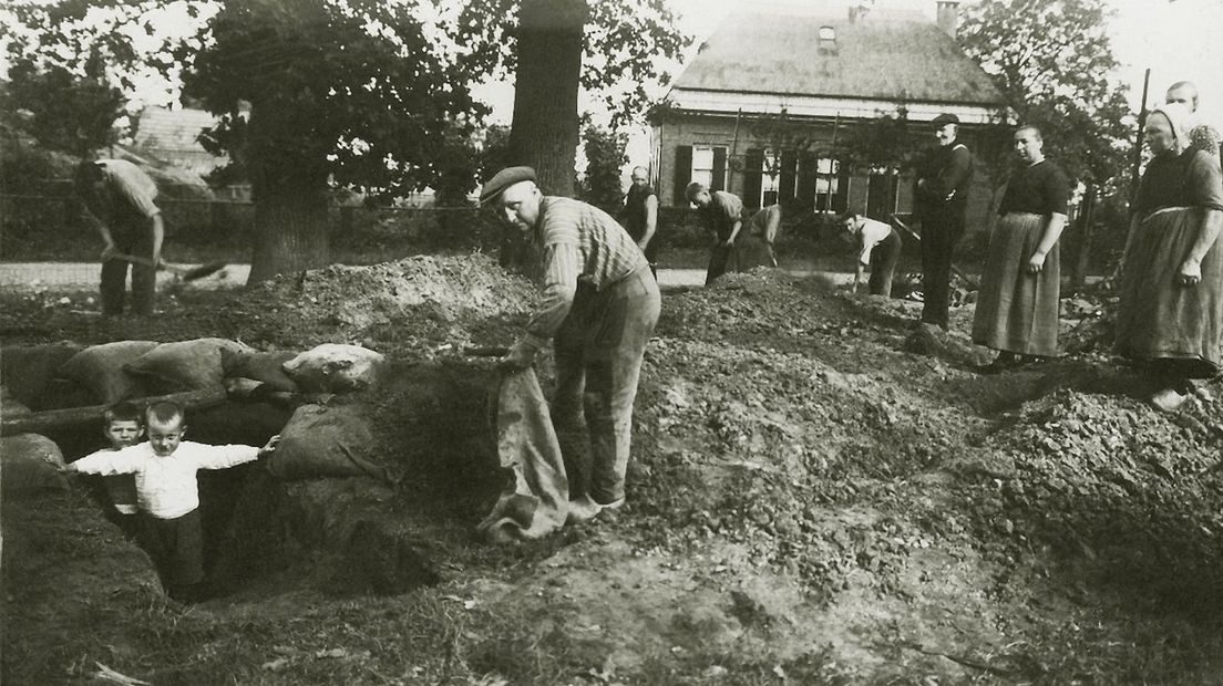 Aanleg schuilplaats in Stokkum