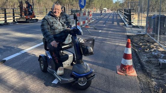 Peter (62) dolblij dat viaduct klaar is: 'Ik heb mijn vrijheid terug'
