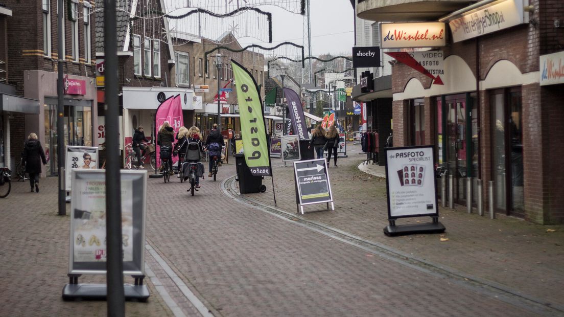 Bewoners en ondernemers in het centrum ervaren overlast (Rechten: RTV Drenthe / Robbert Oosting)