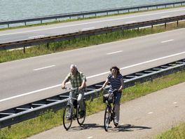 Afsluitdijk in juli twee dagen open voor fietsers en wandelaars