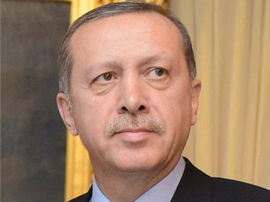 De Turkse president Erdogan