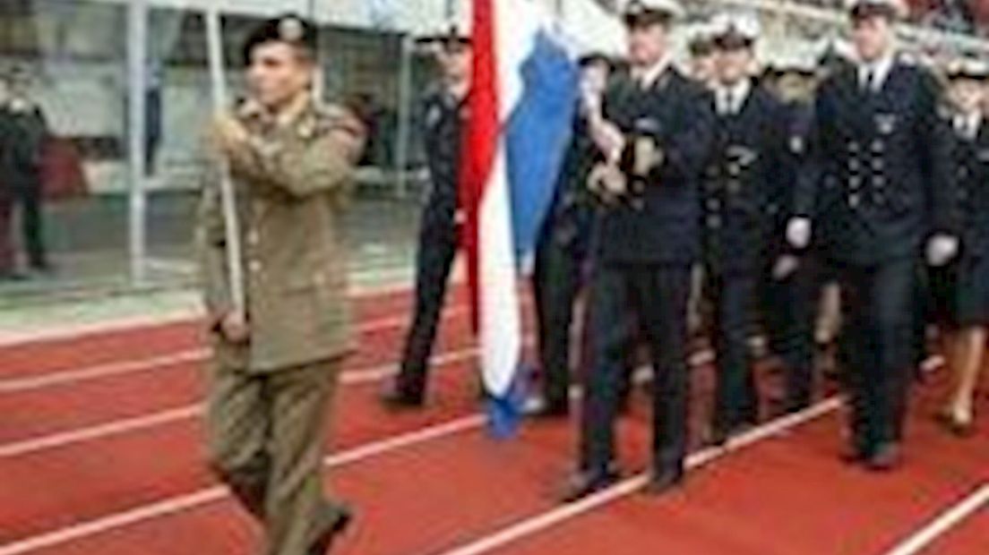 EK voetbal militairen bij vv Berkum
