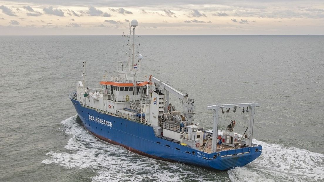 Het schip RV Pelagia