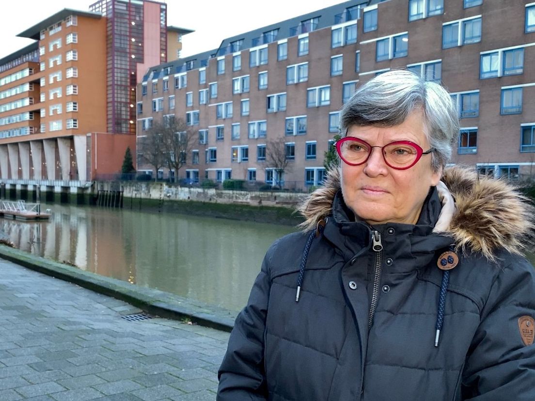 Ook bewoonster Hetty Rommers ervaart in Kralingen veel studentenoverlast