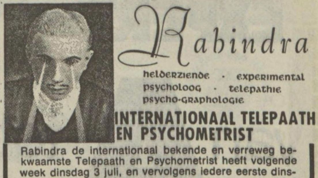 Een advertentie in het Nieuwsblad van het Noorden in 1978 (bron: Delpher)