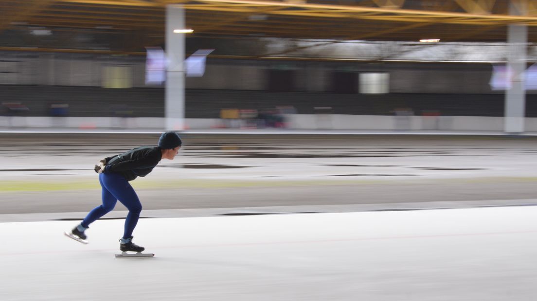 Schaatsen in Assen (archieffoto)