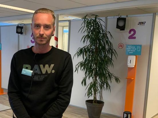 Verpleegkundige Huub neemt afscheid van de teststraat: "Einde van een tijdperk"