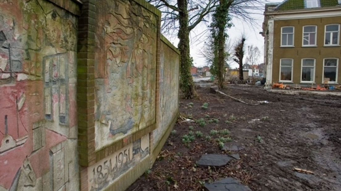 Berkmuur anno 2005, nog voor de ontmanteling