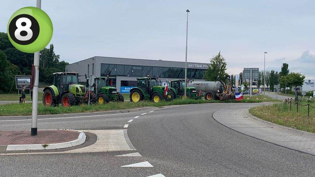 'Duimpjes' voor boeren bij actie in Varsseveld
