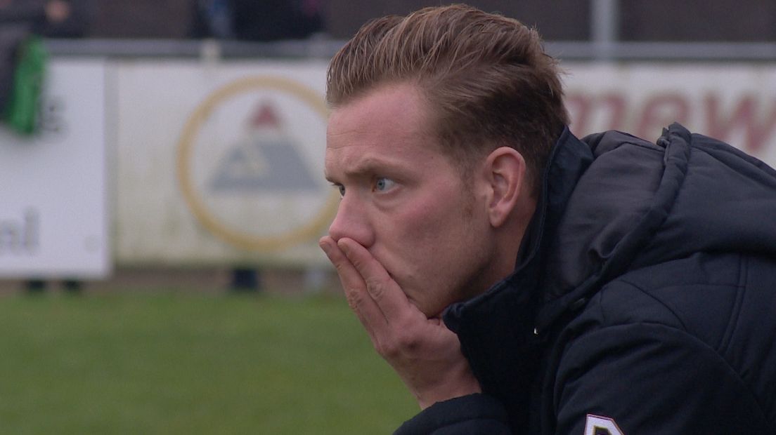 Trainer Rogier Veenstra van GOES