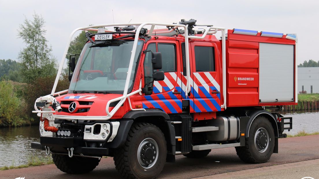 Het type natuurbrandbestrijdingsvoertuig dat Ziegler levert aan Veiligheidsregio Utrecht