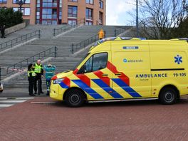 Persoon waait van trap in Vlissingen en raakt ernstig gewond