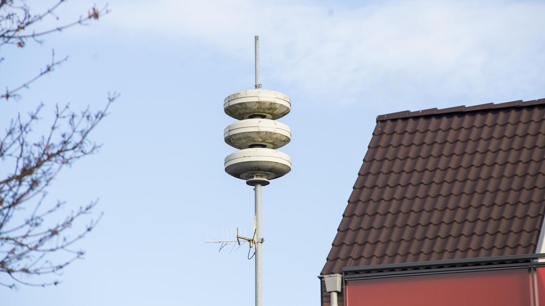 De sirenes zullen per 1 januari 2020 verdwijnen