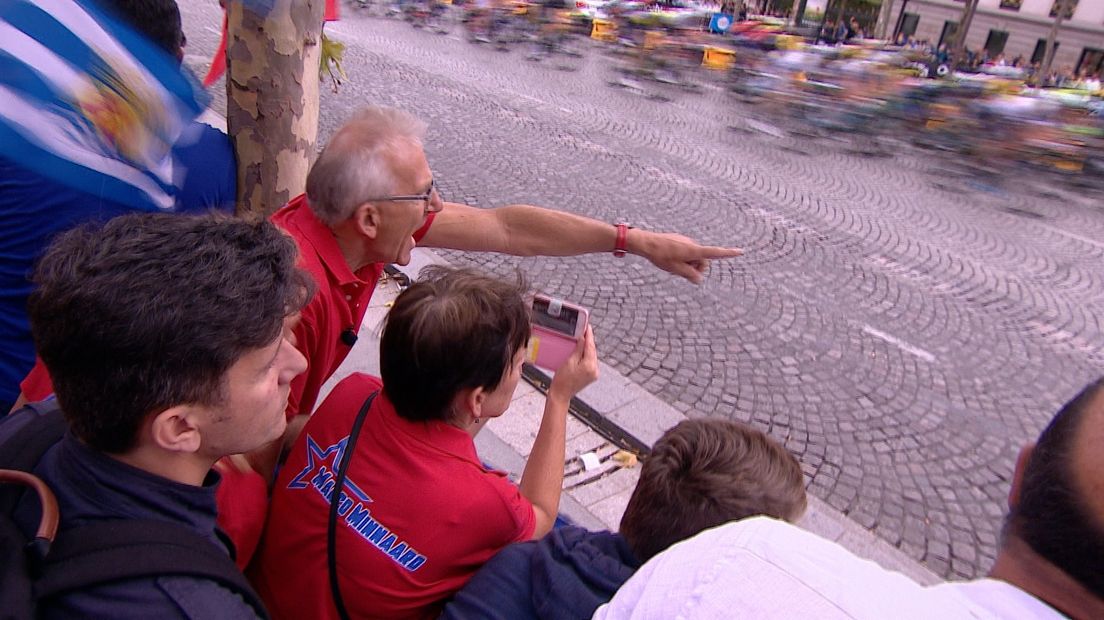 Pa Minnaard in Parijs: 'Marco, Marco, Marco!'