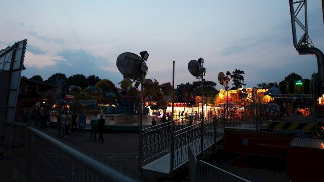 Stroomstoring op kermis in Goor