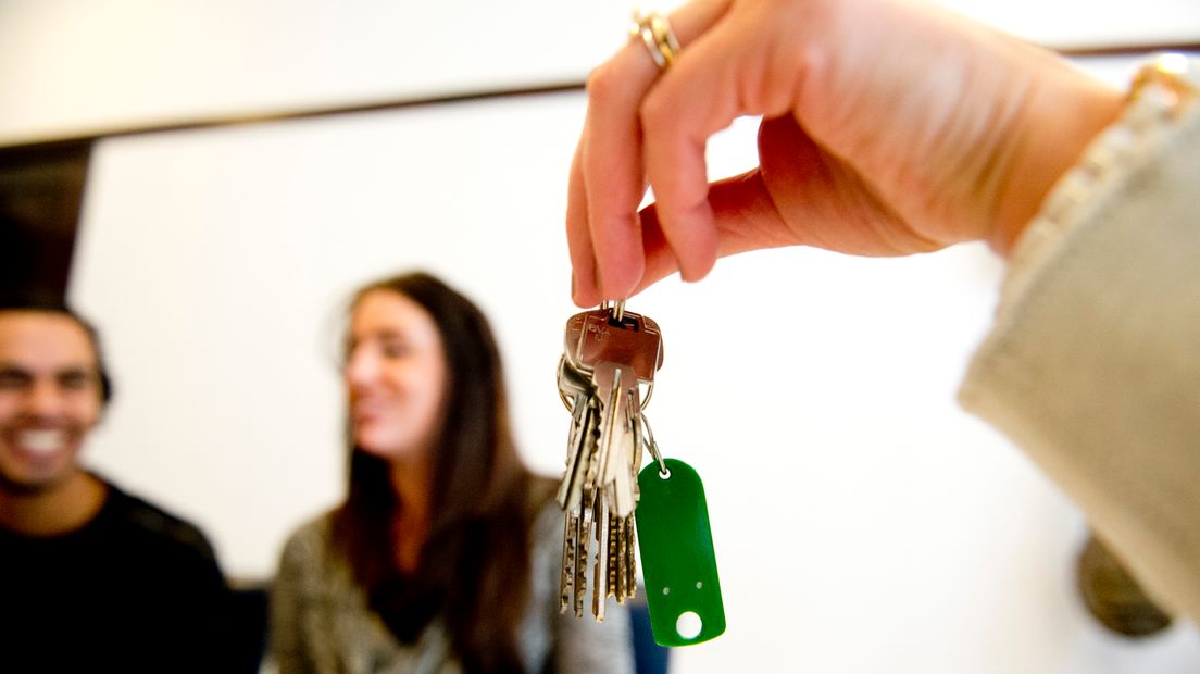 Starters vinden niet zomaar een koopwoning in Drenthe (Rechten: ANP/Robin Utrecht)