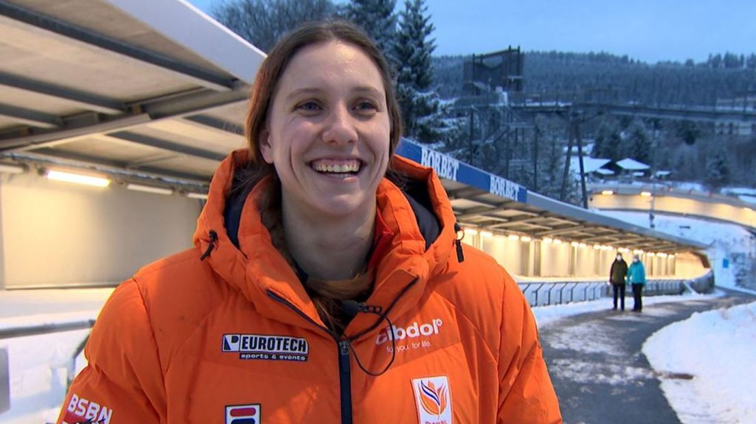 Karlien Sleper geniet van haar seizoen in Winterberg.