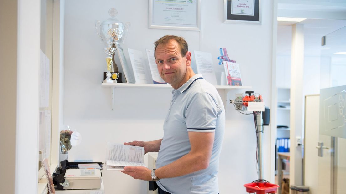 Diabetespatiënt Robin Koops vond de kunstalvleesklier zelf uit