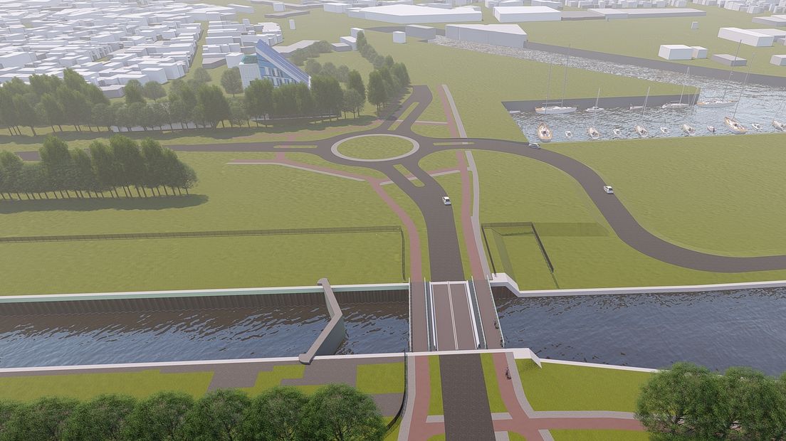 Zo komt de zuidelijke rotonde eruit te zien
