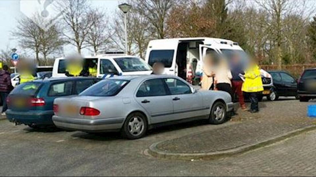 Verkeerscontrole bij Borne