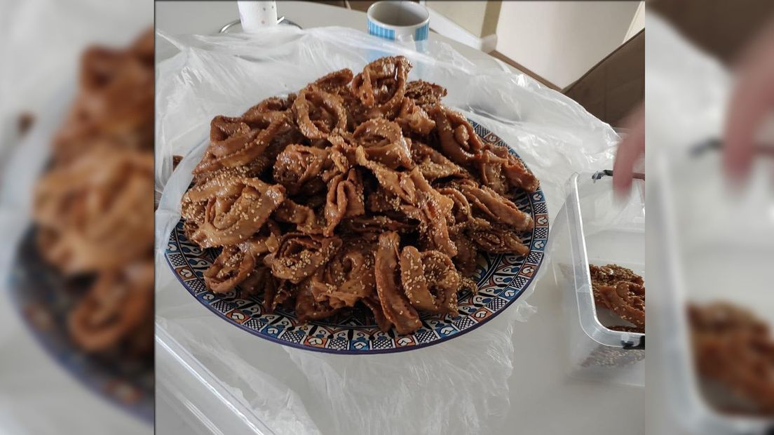 Nog meer koekjes voor de buren.