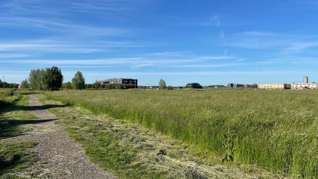 Het stuk grond in Stad