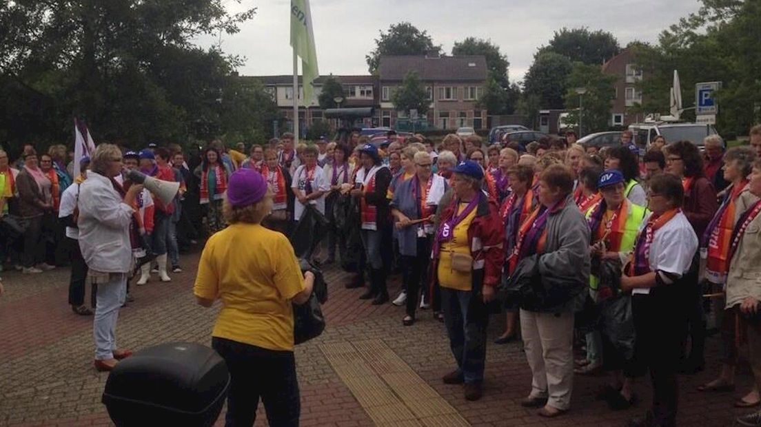 Protestbijeenkomst in Steenwijkerland
