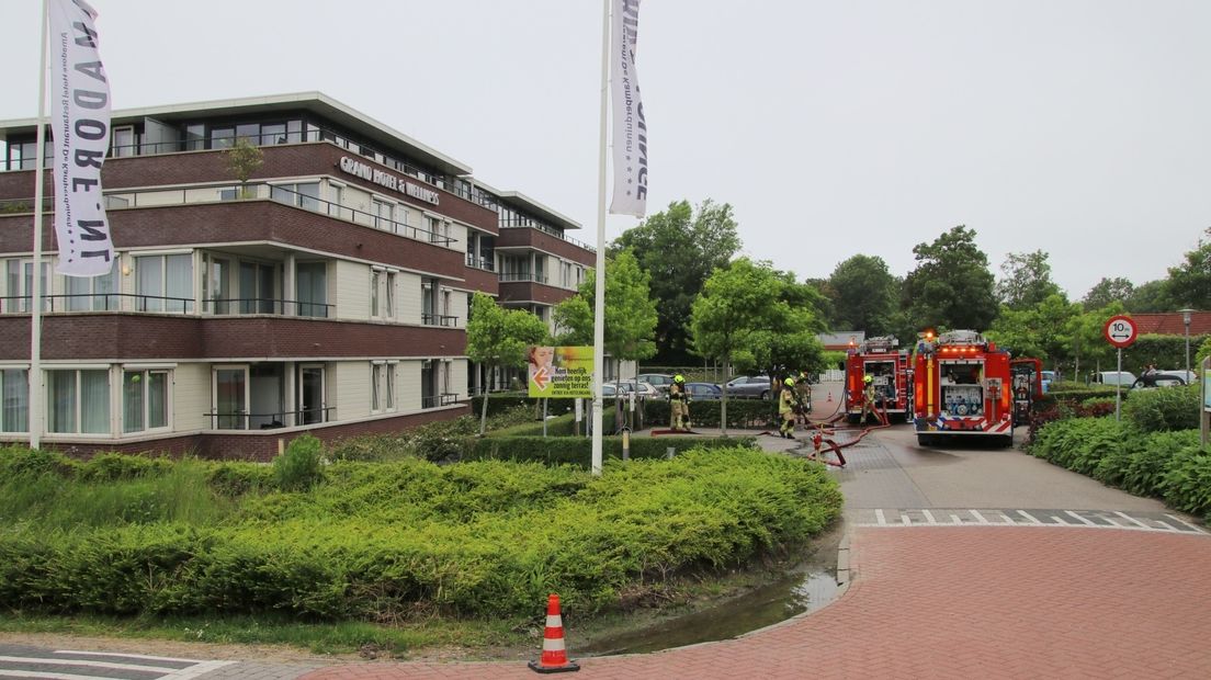 Hotel ontruimd na brand in Kamperland