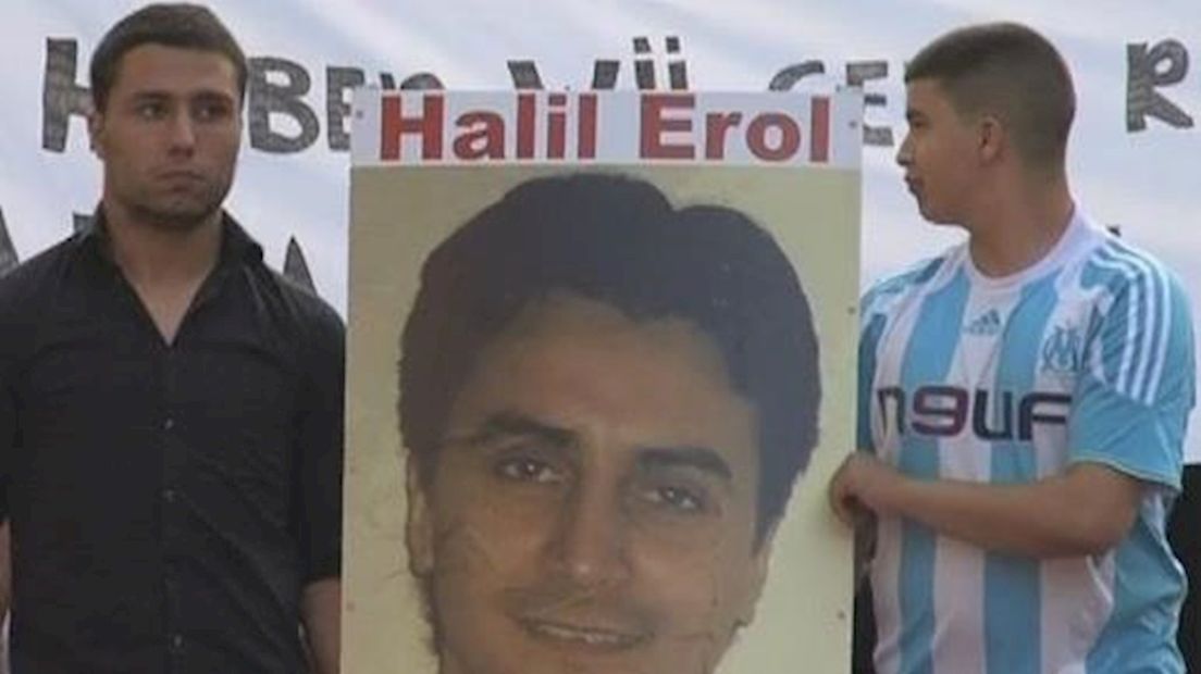 Halil Erol verdween in februari 2010