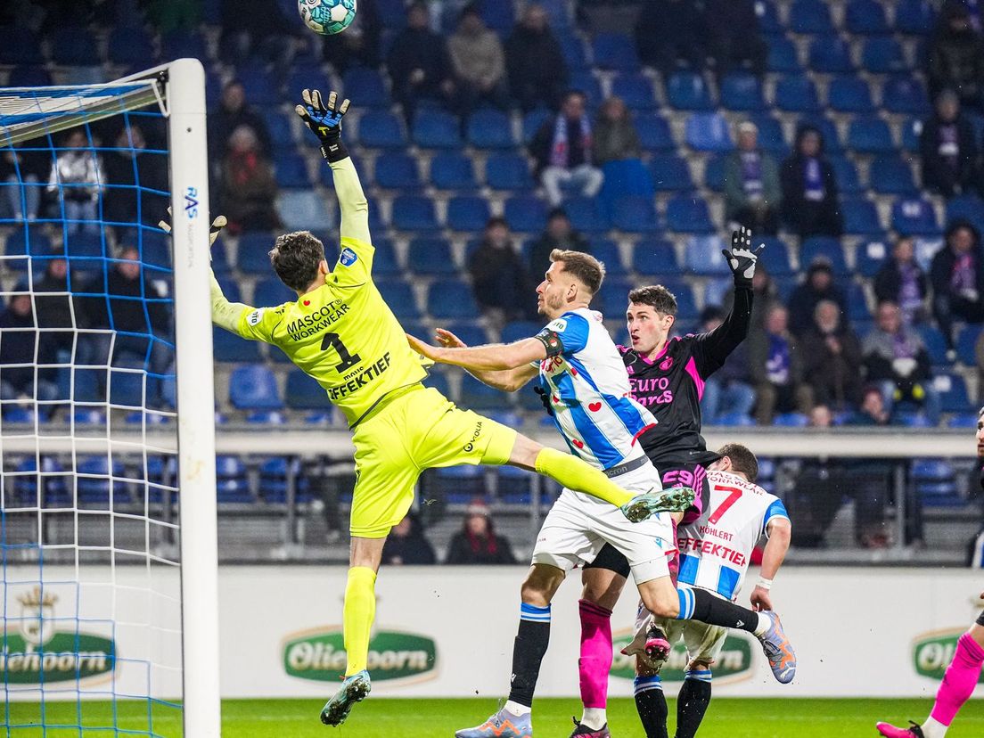 Stroef Feyenoord Bekert Verder Na Late Goal Tegen Heerenveen - Rijnmond