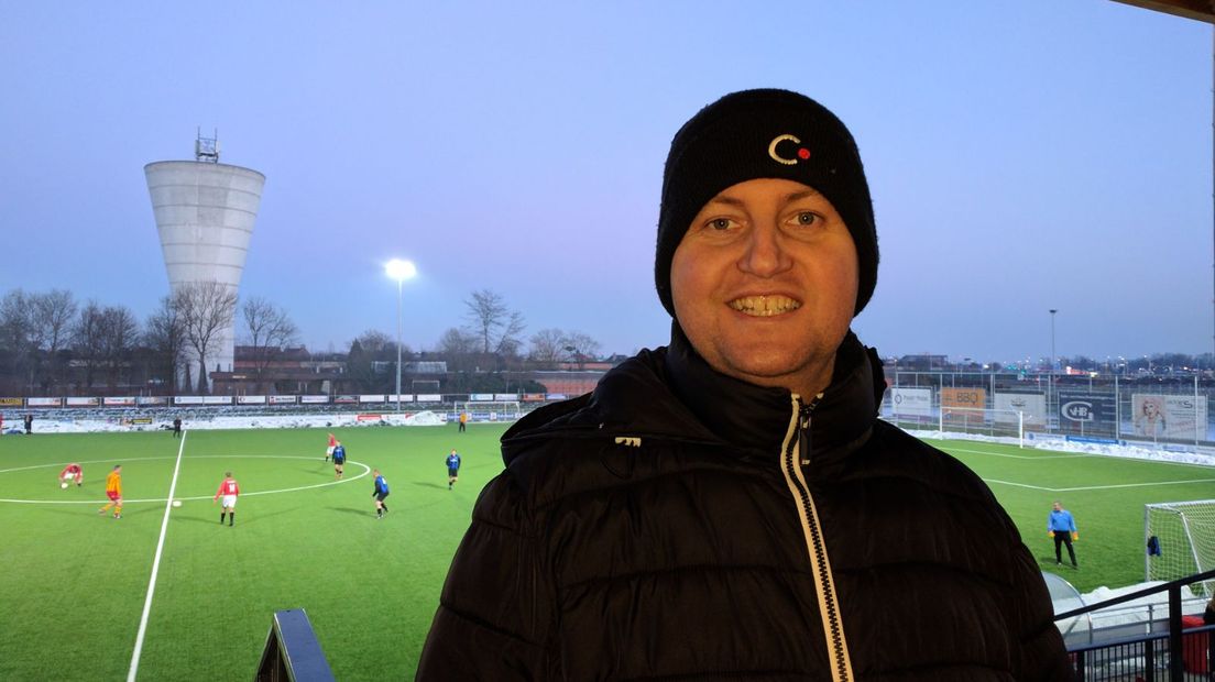 Jasper Wolters, oud-speler van N.I.V.O.-Sparta die lijdt aan een hersentumor.