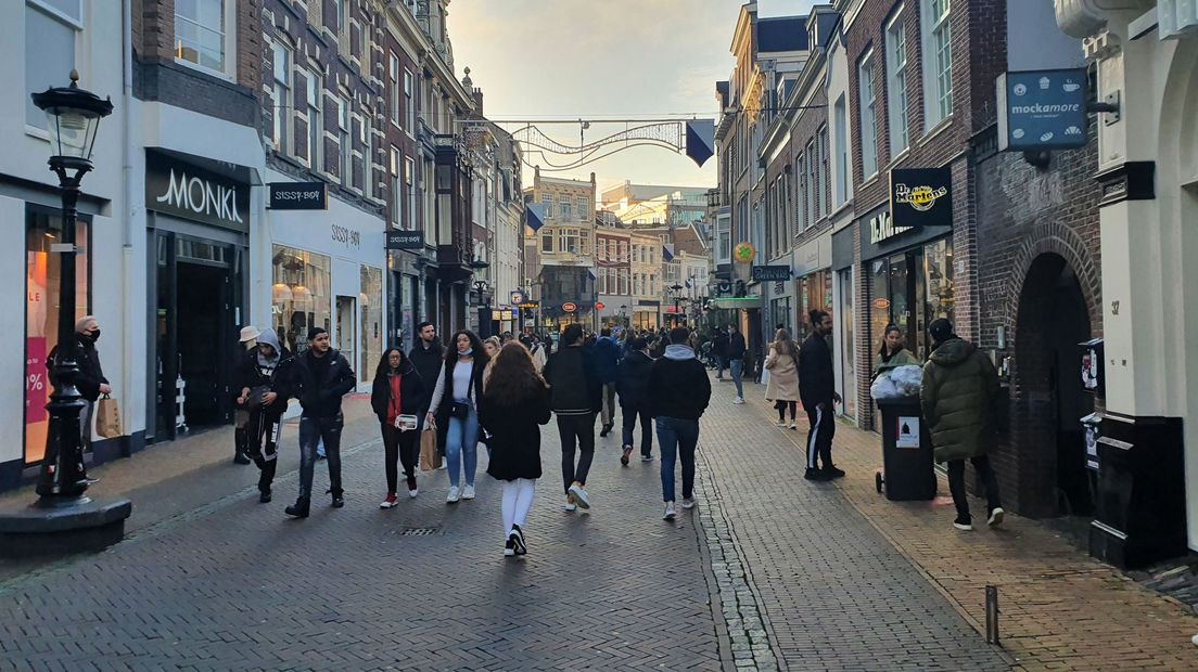 De Utrechtse binnenstad afgelopen weekend.