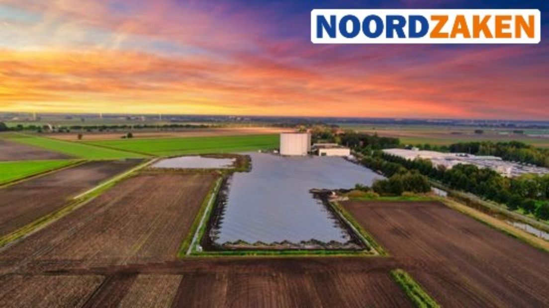 Het Powerfield-zonnepark bij Ommelanderwijk