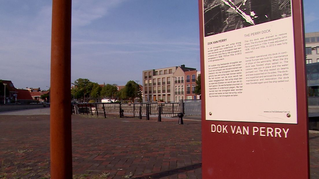 Infobord Dok van Perry