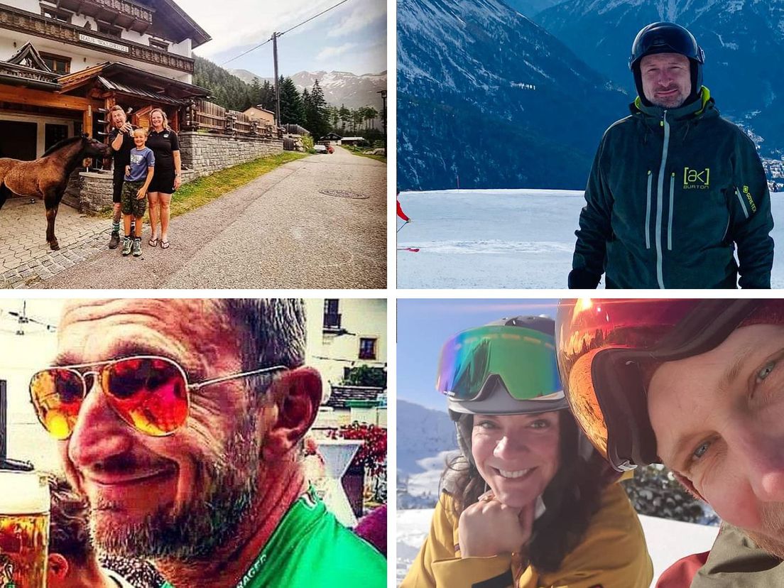 Rotterdammers op skivakantie in Oostenrijk