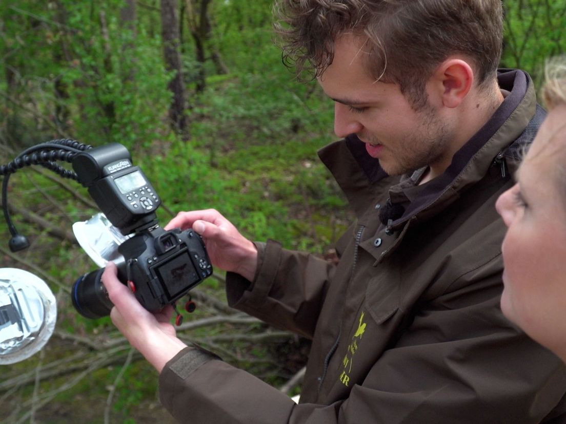 De jongste natuurvrijwilliger van het Amerongse bos: Frans-Jan fotografeert de natuur met een bijzondere camera