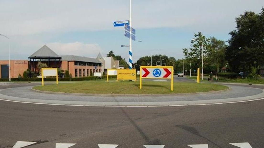 Rotonde bij De Dobbe in Zwolle