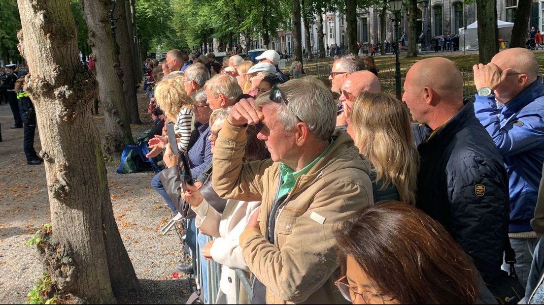 Toeschouwers bij Prinsjesdag 2022